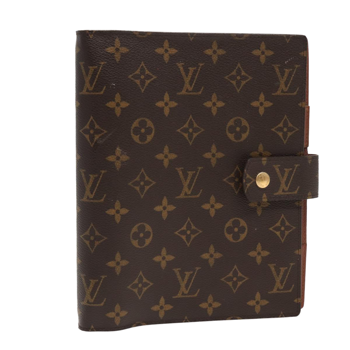 Louis Vuitton Monogram Agenda GM Day Planner Cover LV ar12092 Fashion Accessory