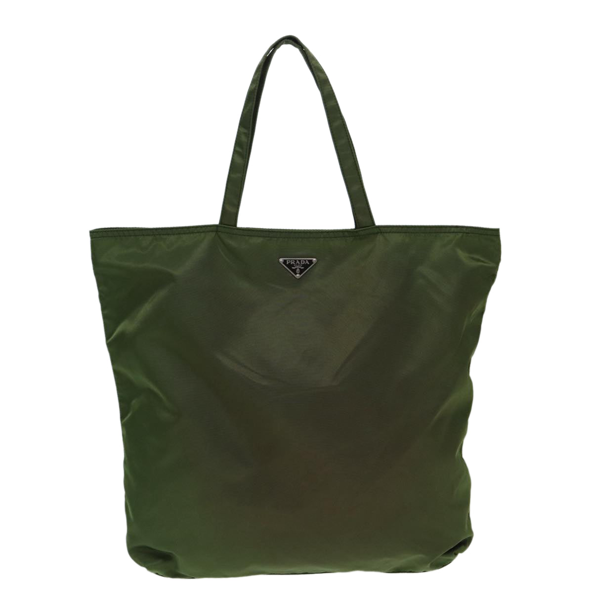 Prada Tote Bag Khaki Auth Nylon Khaki Auth Ar12264