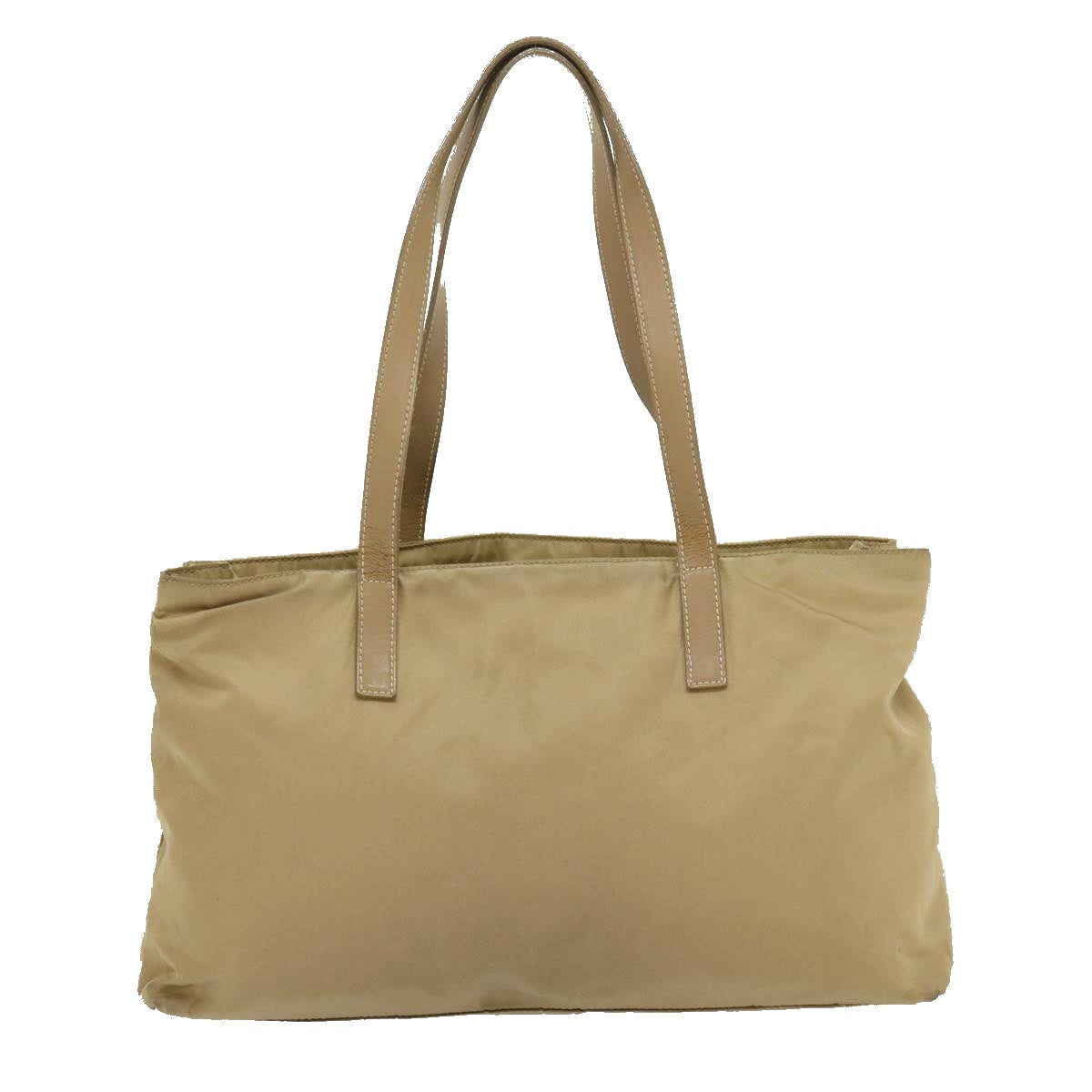 Prada Tote Bag Nylon Beige Nylon Beige Ar6825
