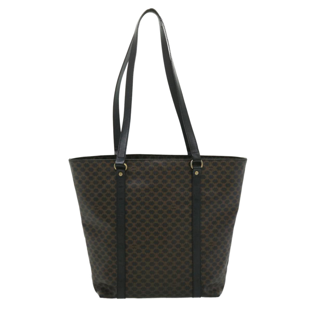 Luxury Macadam Tote Bag Ar Canvas Black