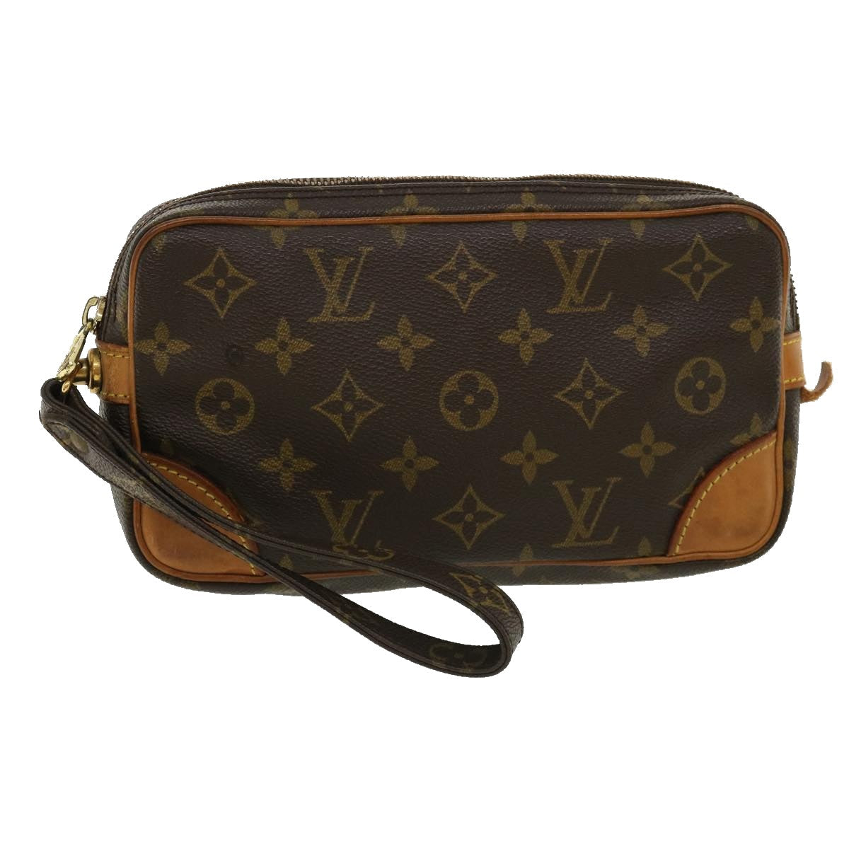 LOUIS VUITTON Monogram Marly Dragonne PM Clutch Bag M51827 LV ar7724B