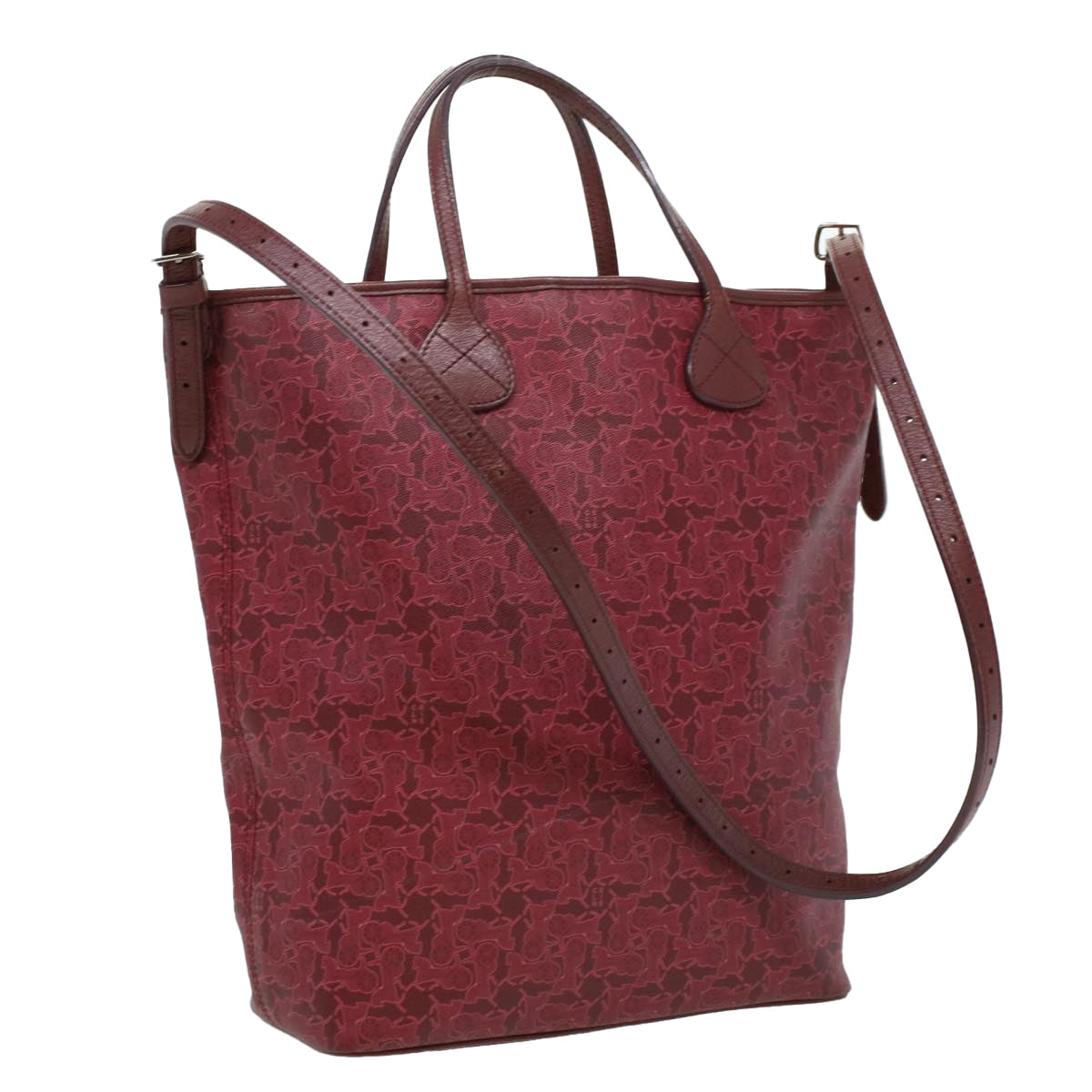 Luxury Sulky Line Hand Bag Pvc Way Leather Red Travel Bag