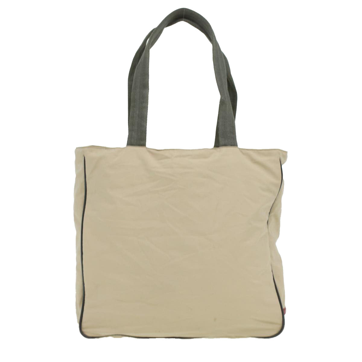 Prada Hand Bag Nylon Cream Travel Bag Nylon Cream Ar8301
