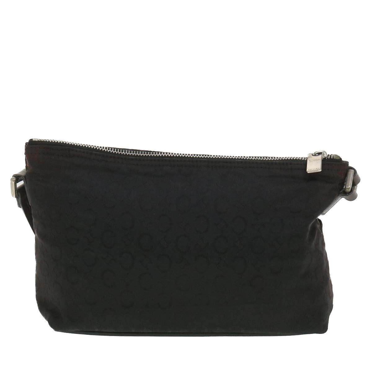 Luxury C Macadam Shoulder Bag Ar Canvas Black