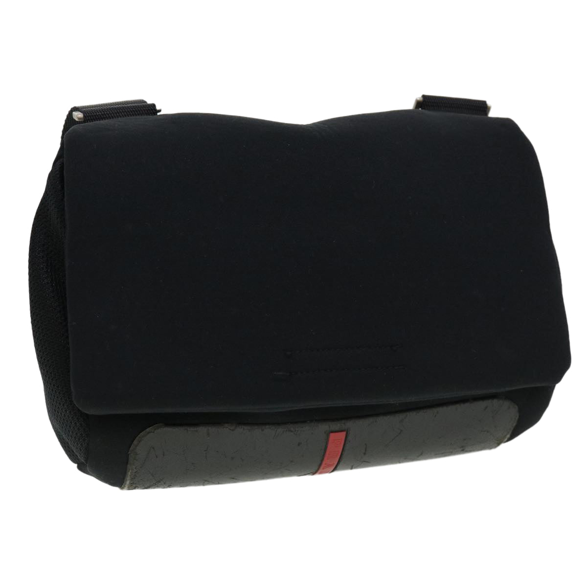 Prada Shoulder Bag Nylon Black Nylon Black Ar9078