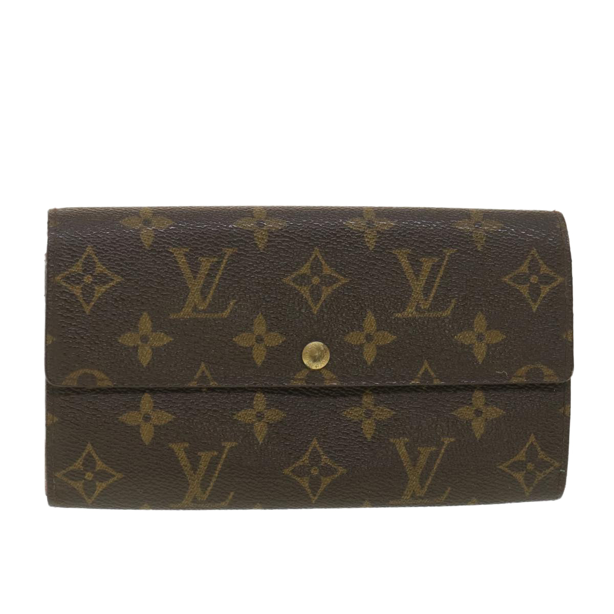 Louis Vuitton Monogram Portefeuille Sarah Long Wallet LV ar9088