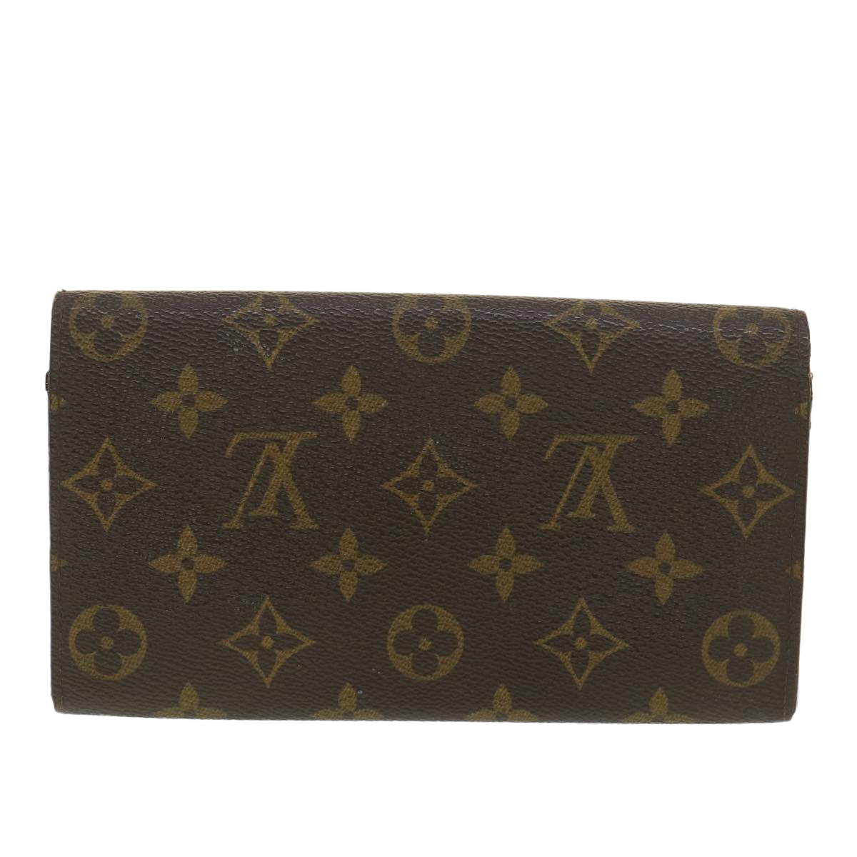 Louis Vuitton Monogram Portefeuille Sarah Long Wallet LV ar9088