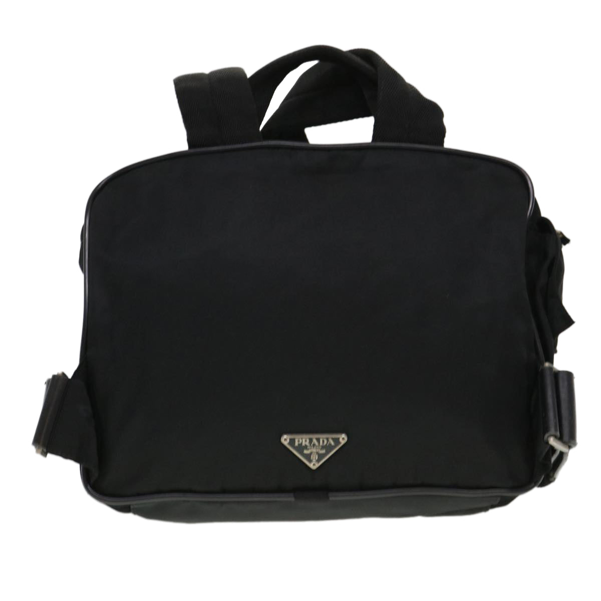 Prada Backpack Nylon Black Nylon Black Ar9171