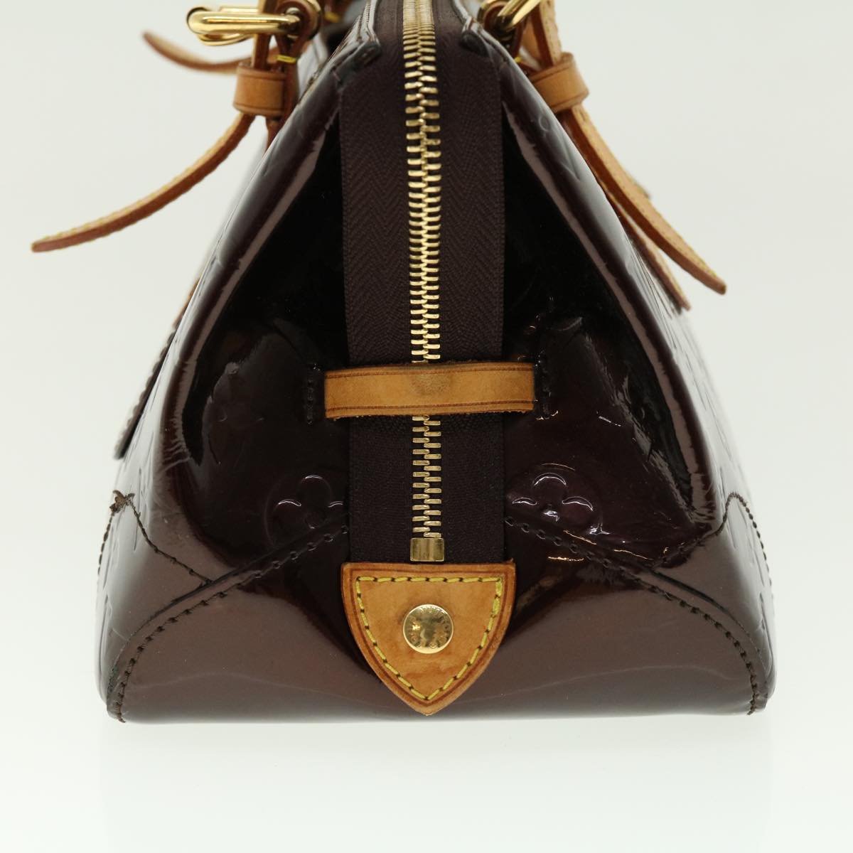 LOUIS VUITTON Monogram Vernis Rosewood Avenue Hand Bag Amarante M93510 ar9181