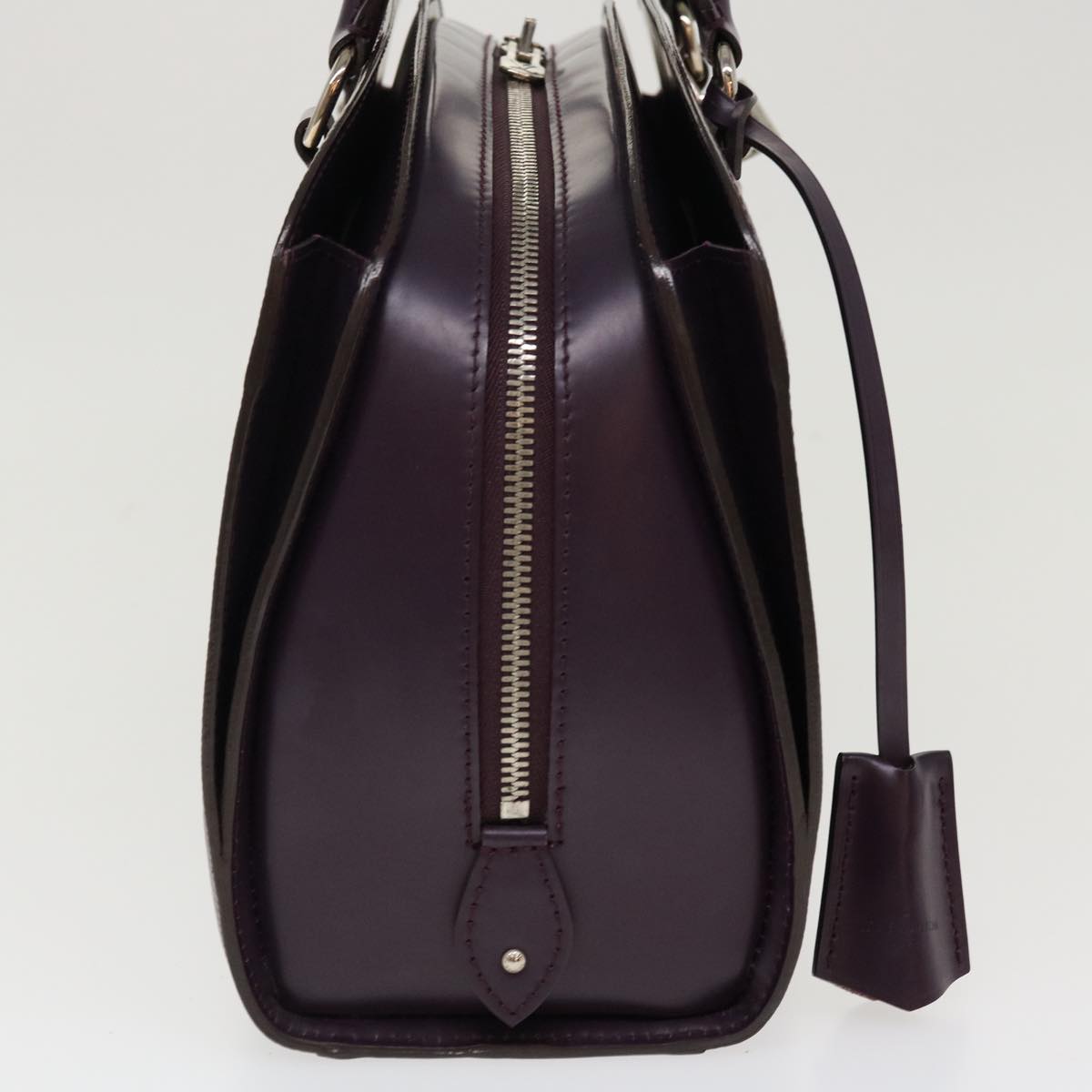 LOUIS VUITTON Epi Pont Neuf PM Hand Bag Purple Cassis M5907K LV ar9192