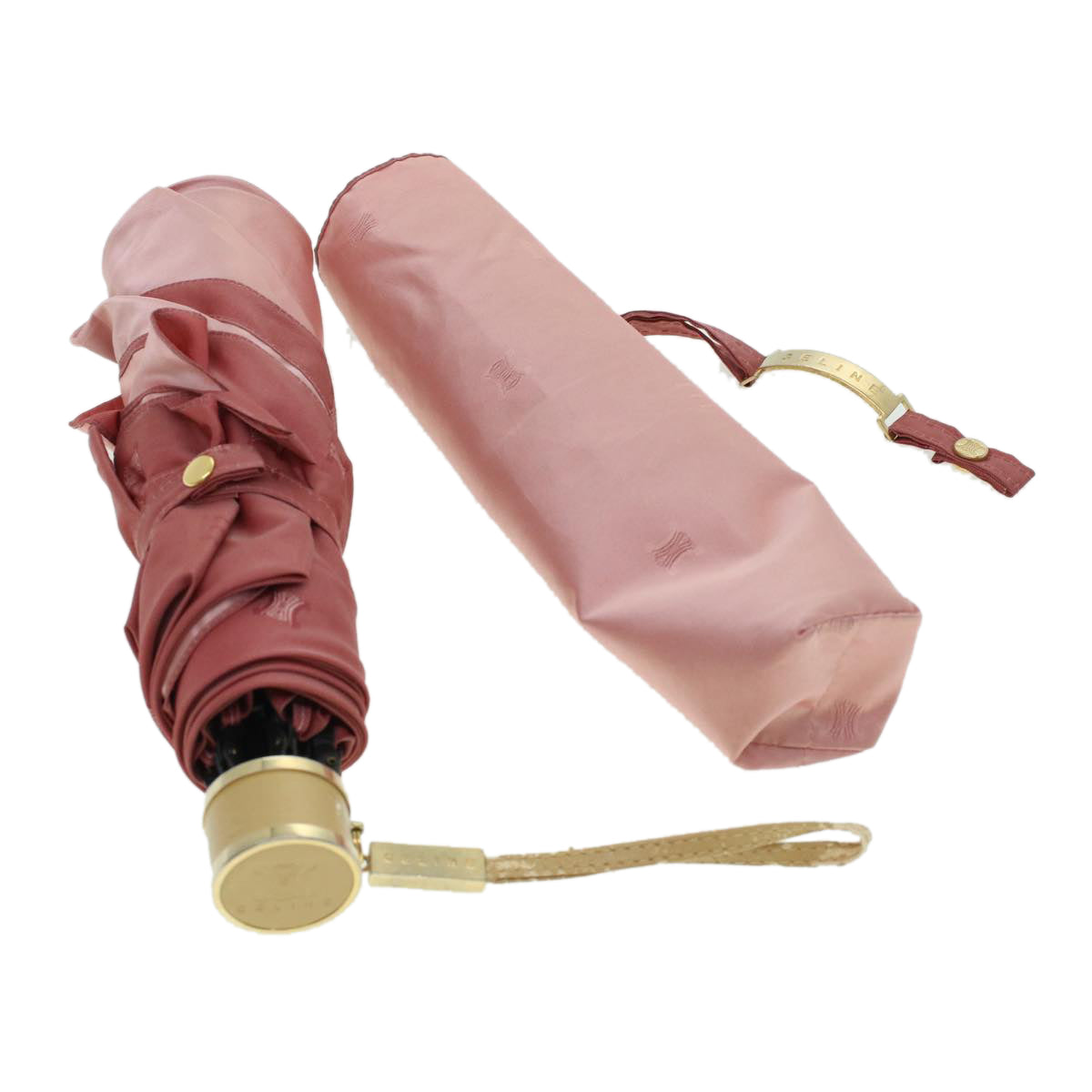 Luxury Macadam Folding Umbrella Ar Handbag Canvas Nylon Travel Bag