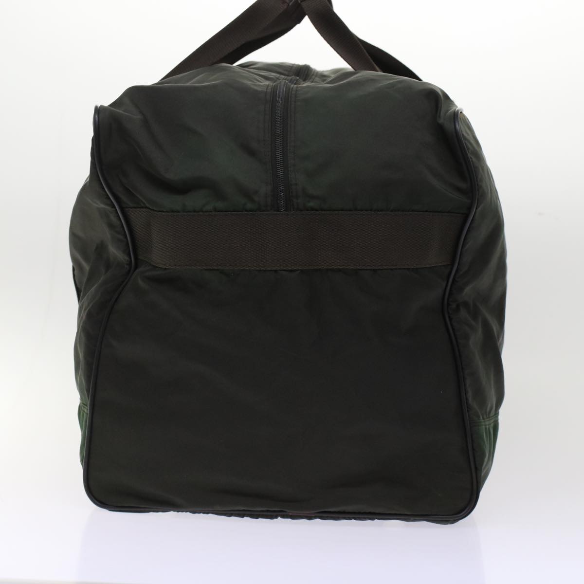 Prada Boston Bag Nylon Green Travel Bag