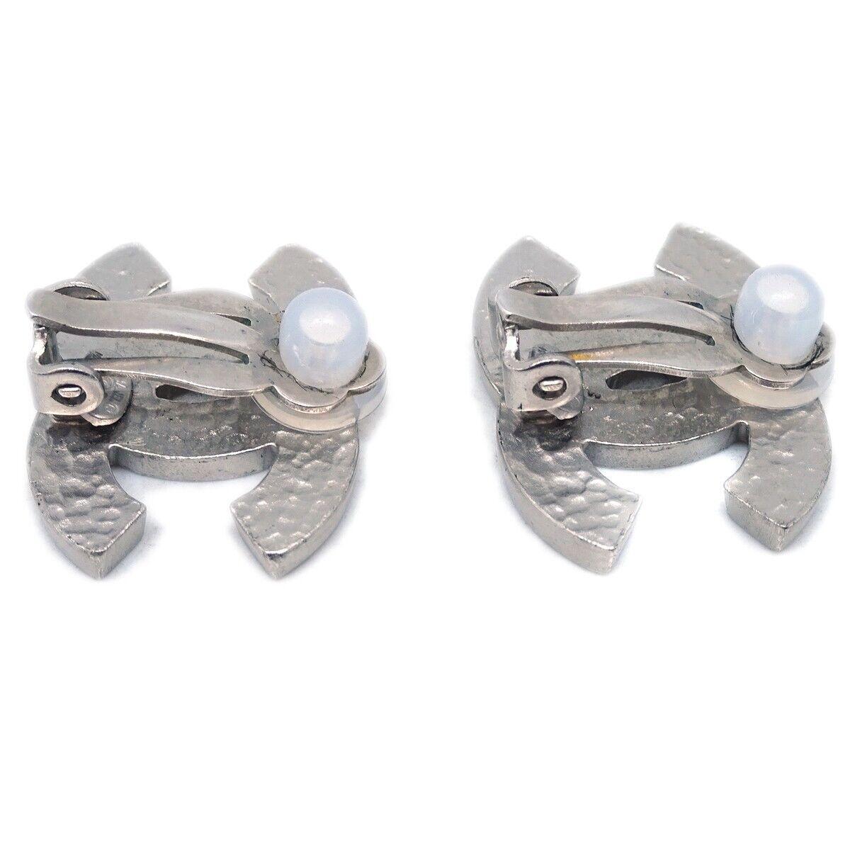 Chanel Cc Earrings Clip-On Multicolor