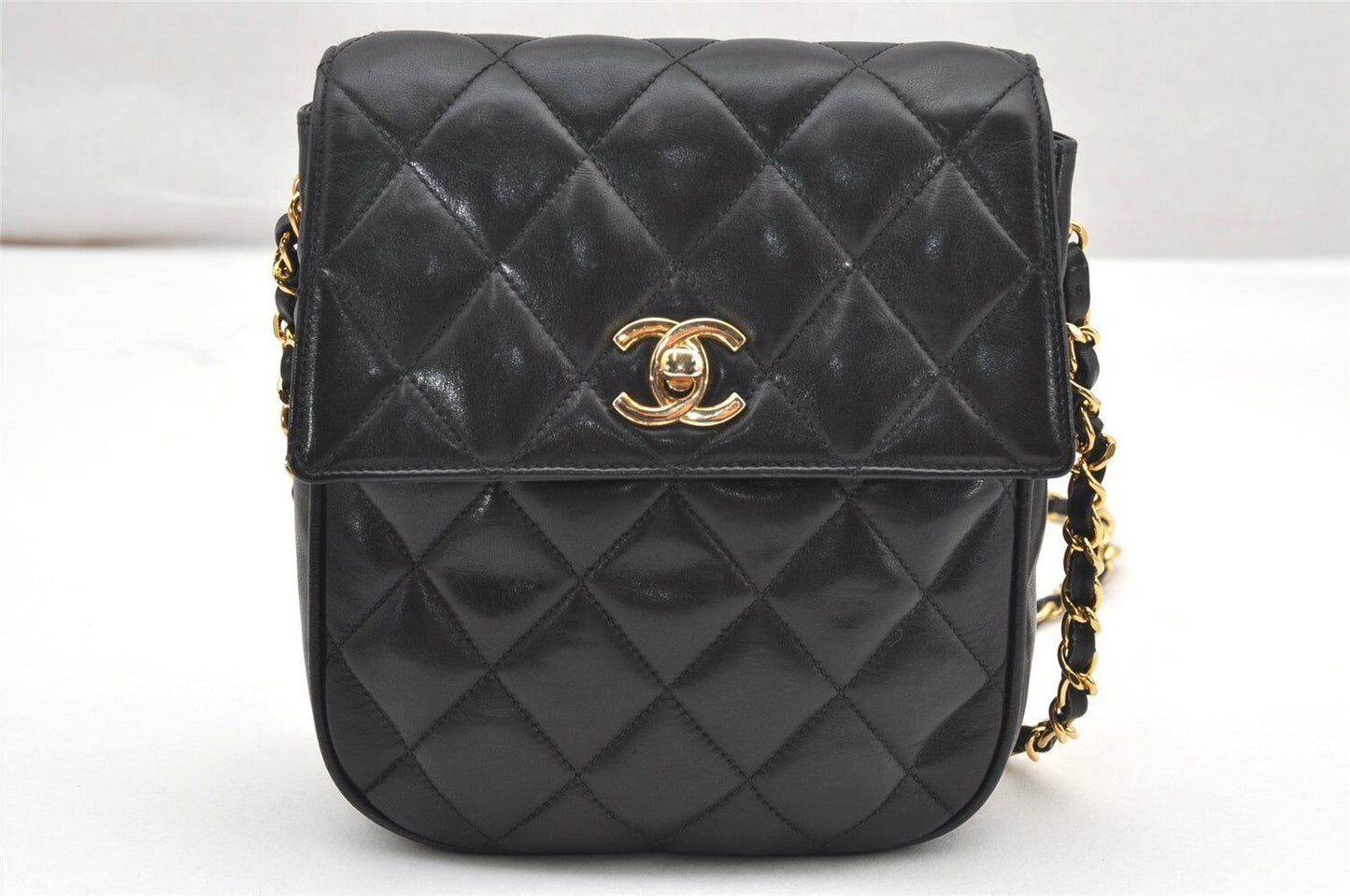 Chanel Calf Skin Matelasse Chain