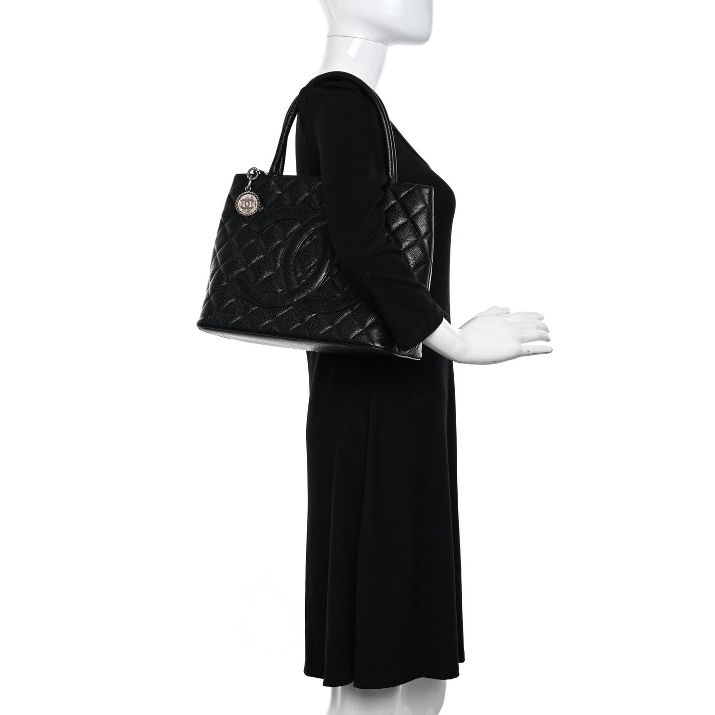 Chanel Caviar Quilted Medallion Tote