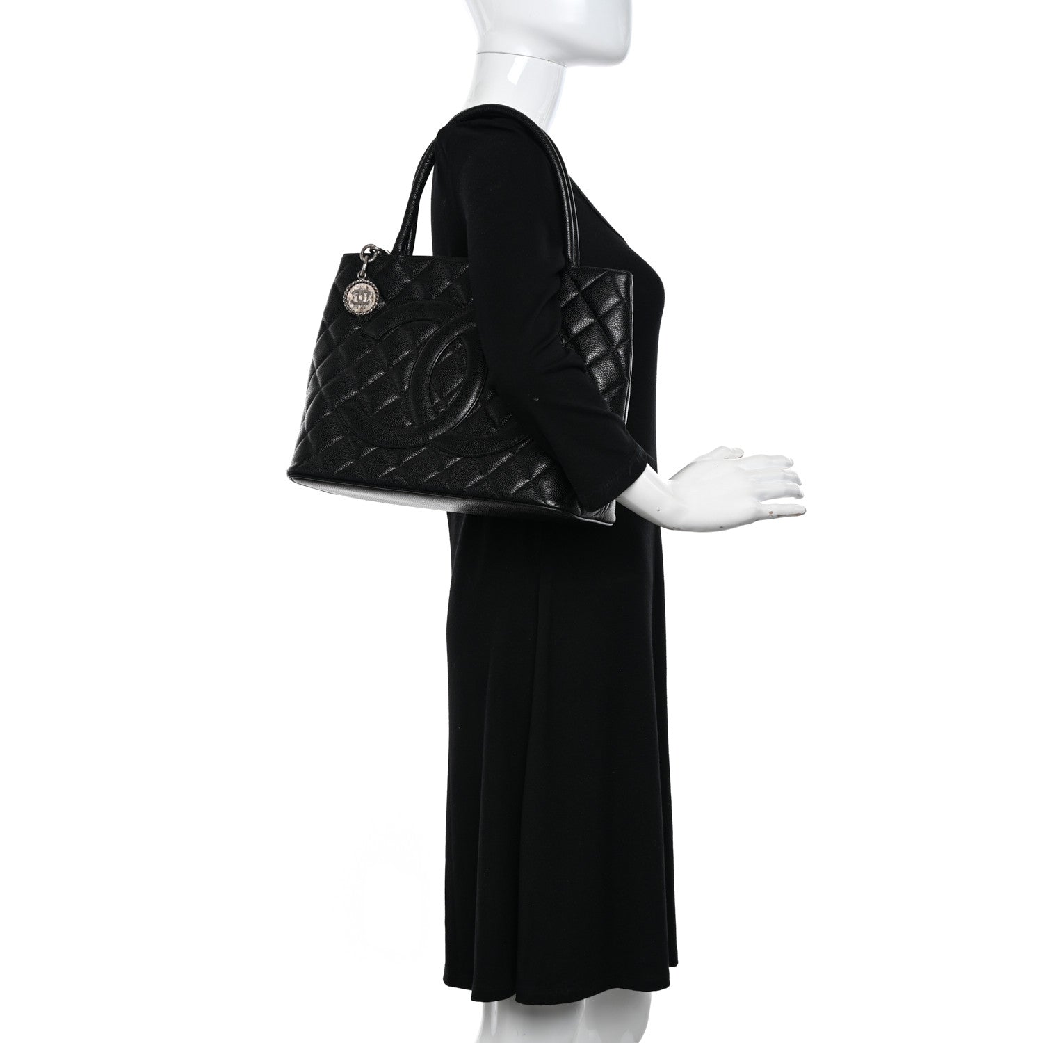 Chanel Caviar Quilted Medallion Tote