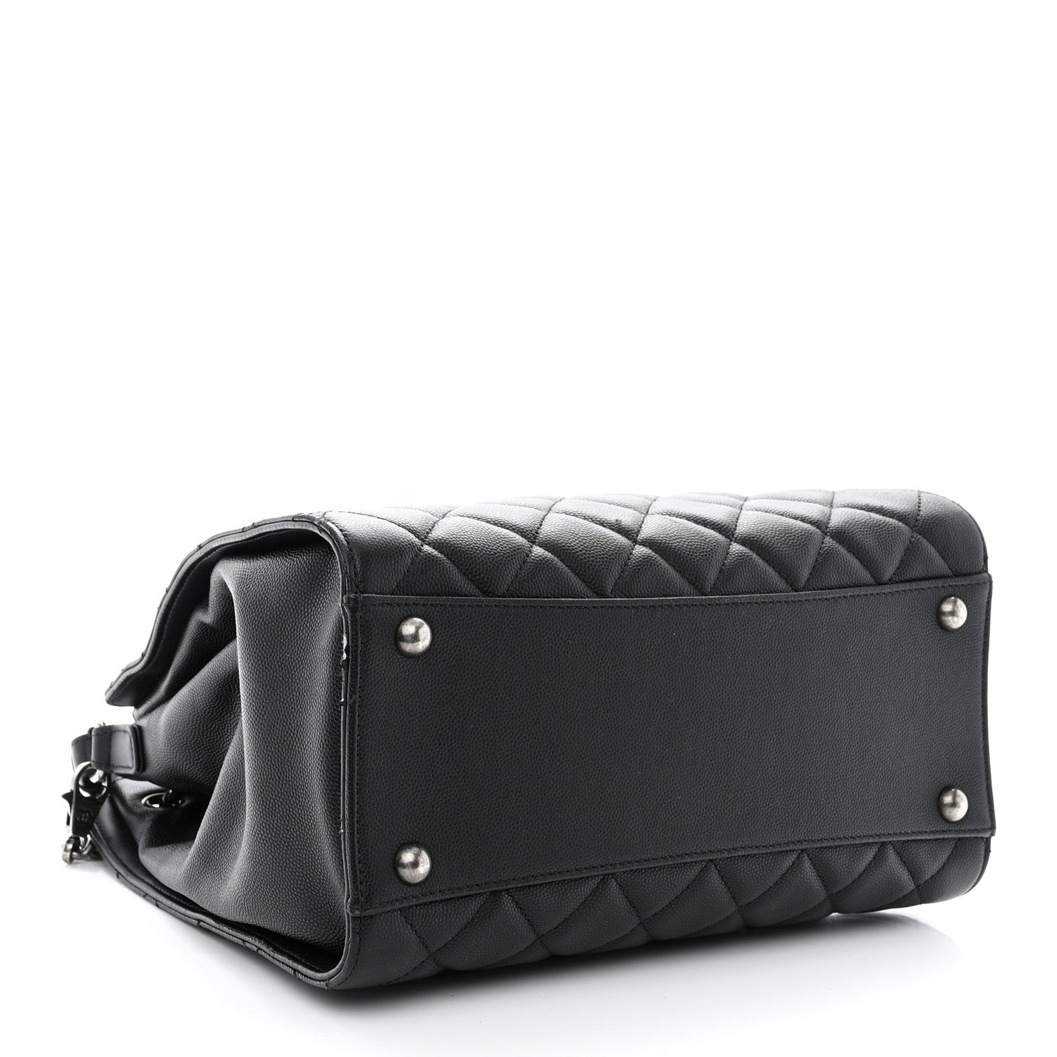Chanel Caviar Quilted Medium Cc Bucket