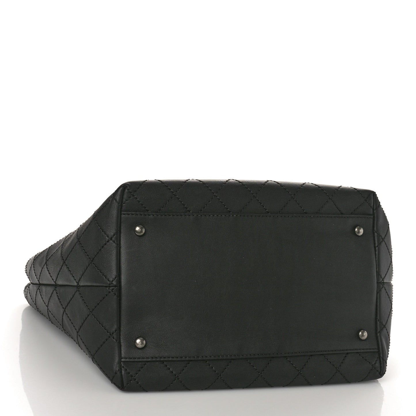 Chanel Calfskin Stitched Medium Shopping