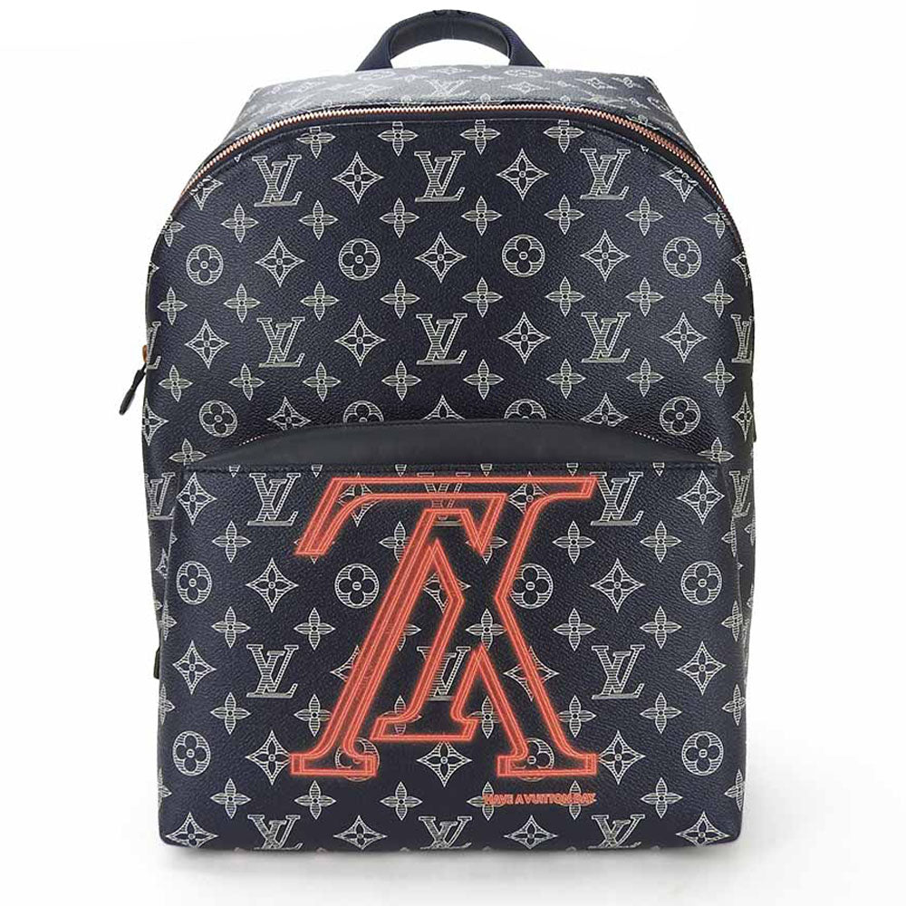 Louis Vuitton Backpack M43676 Up side down Monogram Navy