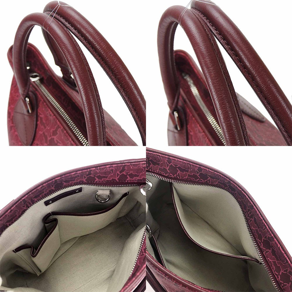 Pvc, Women Leather Pink Travel Bag