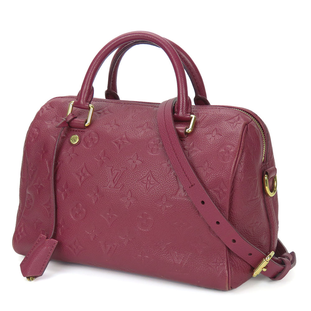 Louis Vuitton M40764 Ann Platt purple Speedy Monogram Handbag