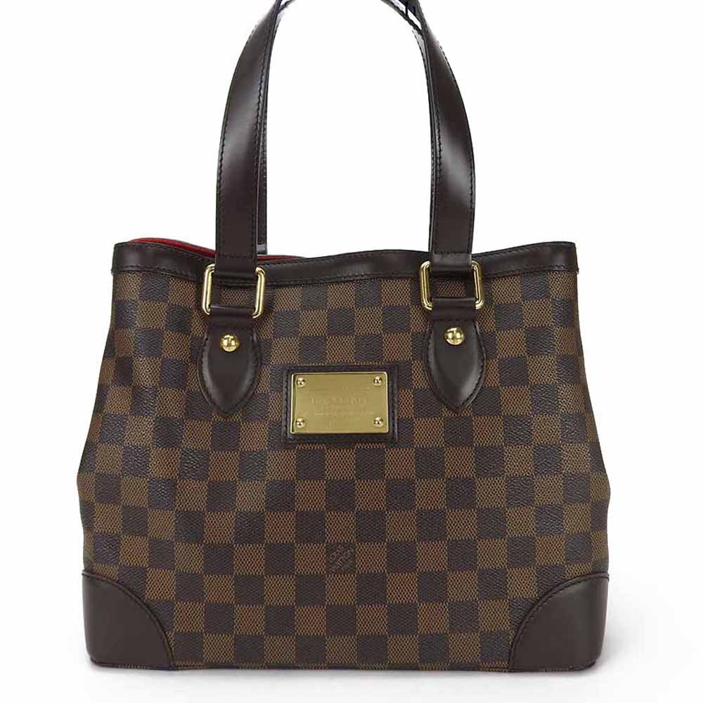 Louis Vuitton N51205 Damier HamsteadPM Brown Tote Bag