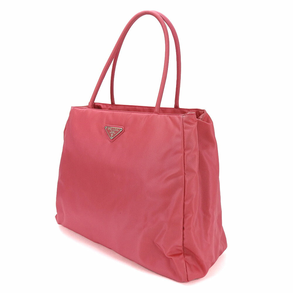 Prada Prada Nylon Handbag B3864 Pink Travel Bag