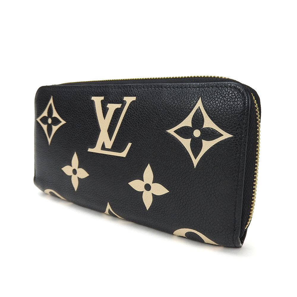 Louis Vuitton Long Purse M80481 Ann Platt Monogram Black Wallet Case