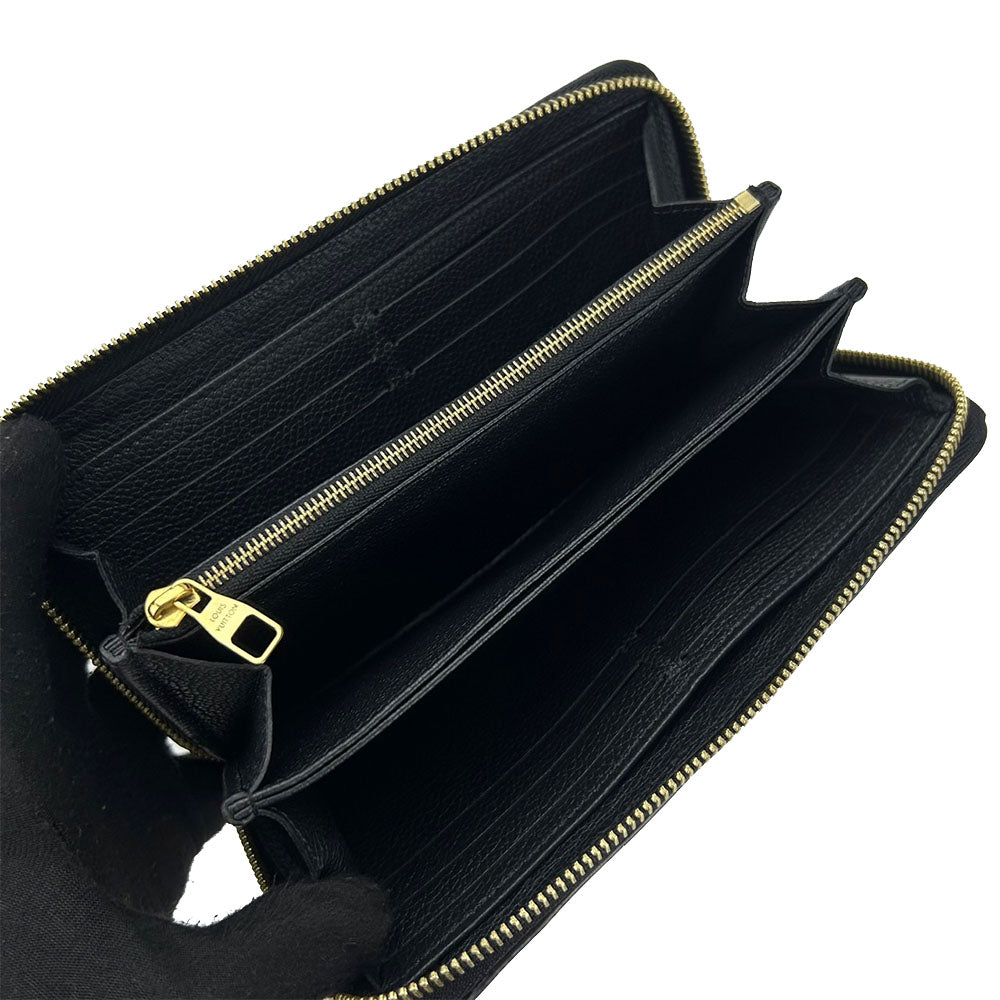 Louis Vuitton Long Purse M80481 Ann Platt Monogram Black Wallet Case