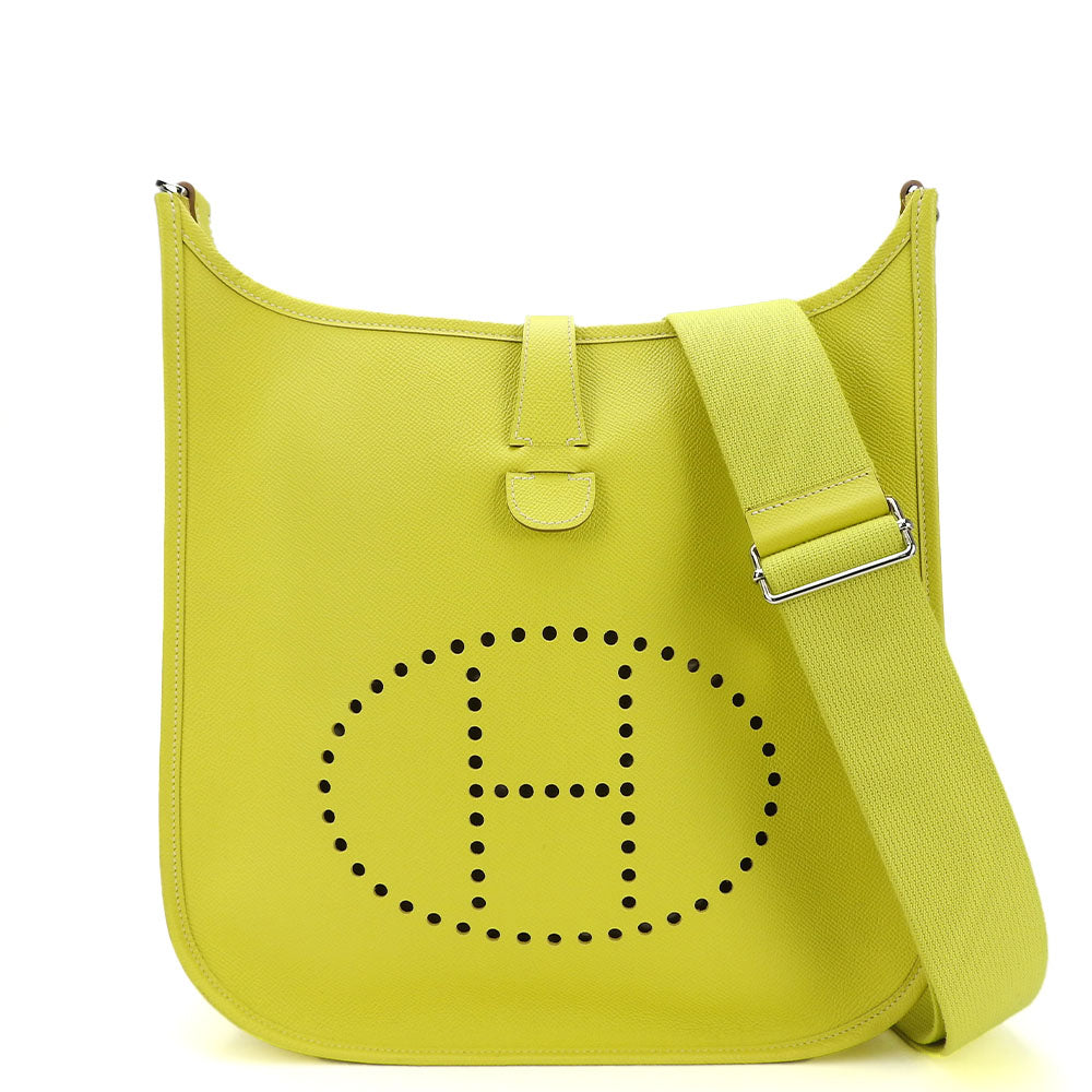 Shoulder Bag Epsom Yellow Evelyn Gm Women