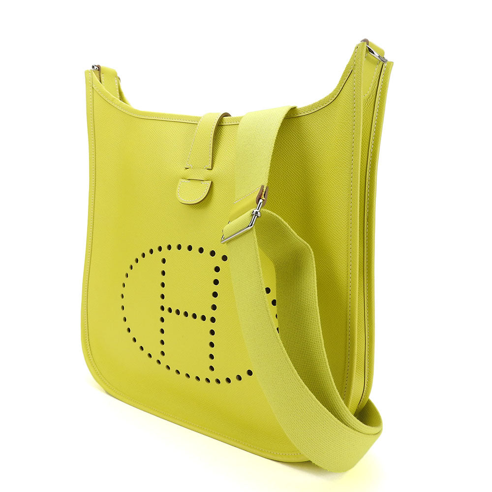 Shoulder Bag Epsom Yellow Evelyn Gm Women