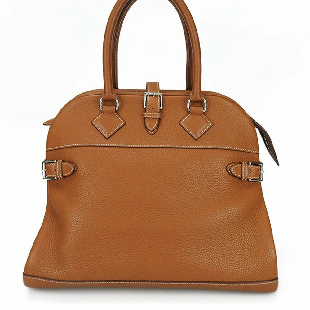 Taurillon Clemence Atlas Women Brown Travel Bag