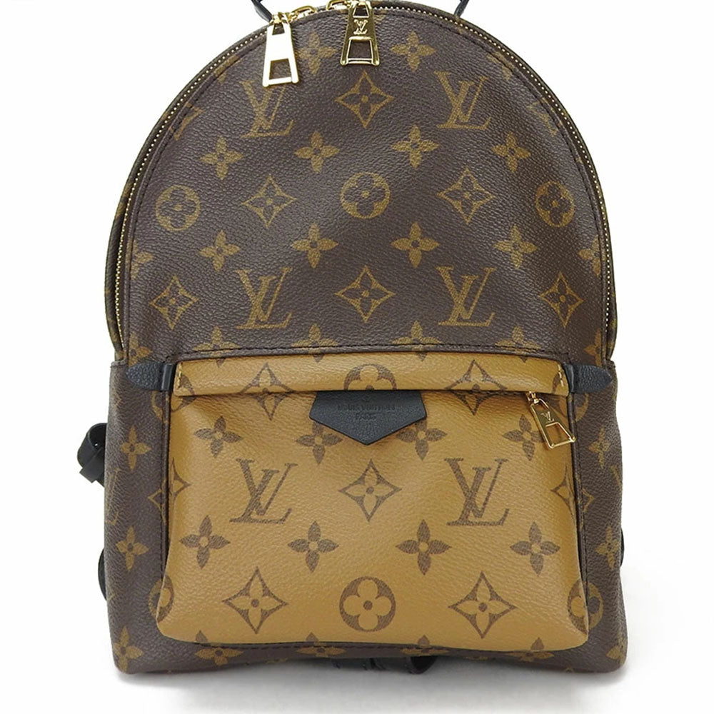 Louis Vuitton Backpack M44870 Reverse Palm Springs Monogram Brown Jewelry