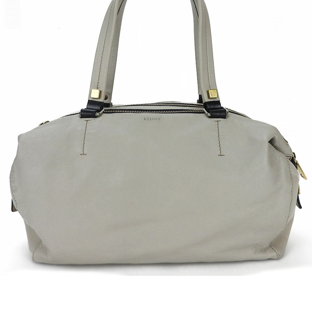 Gc Gray Marine Women Leather Travel Bag