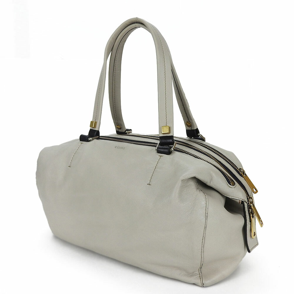 Gc Gray Marine Women Leather Travel Bag