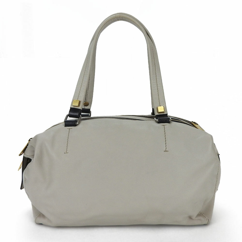 Gc Gray Marine Women Leather Travel Bag