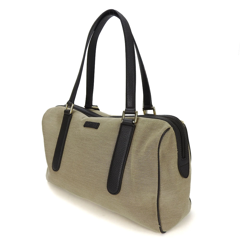 Gucci Boston Boston Bag Leather Canvas Travel Bag