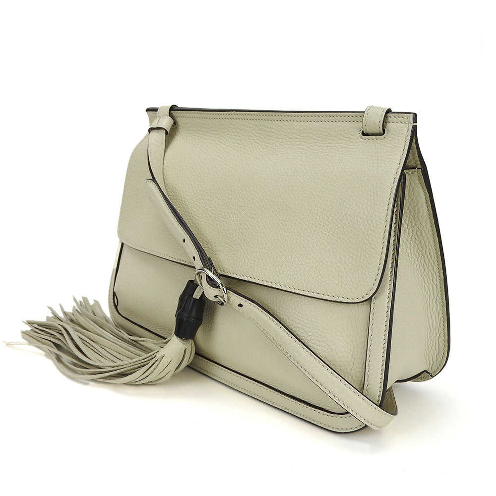 Gucci Bamboo Daily Shoulder Bag Leather