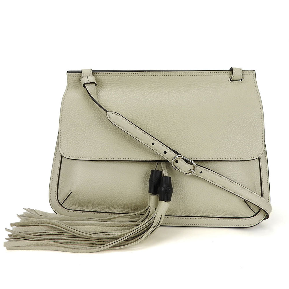 Gucci Bamboo Daily Shoulder Bag Leather