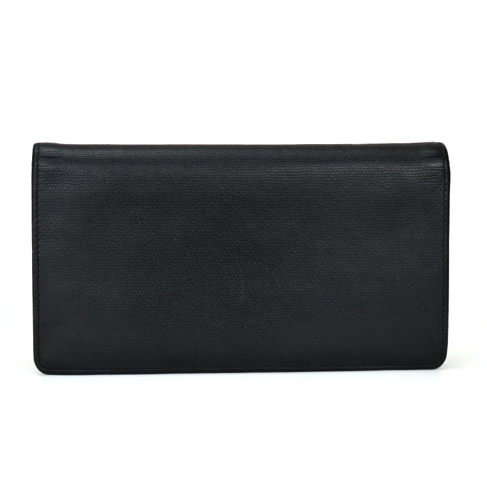 Chanel Coco leather long wallet