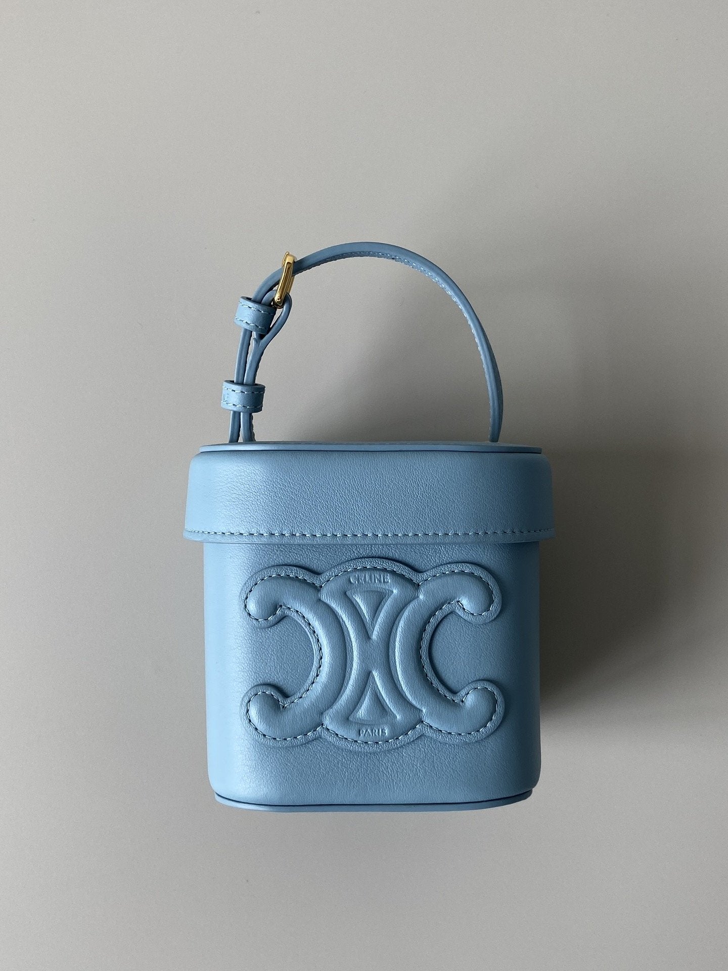 Top Quality Box Cuir Triomphe For Women Denim Small Travel Bag