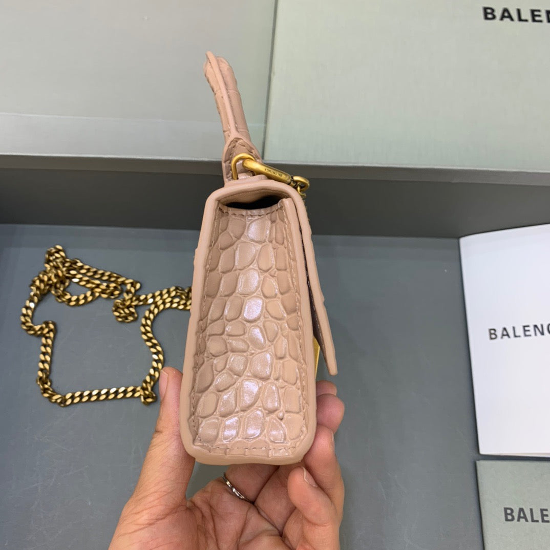 Top Quality Hourglass Handbag With In For Beige Mini Travel Bag