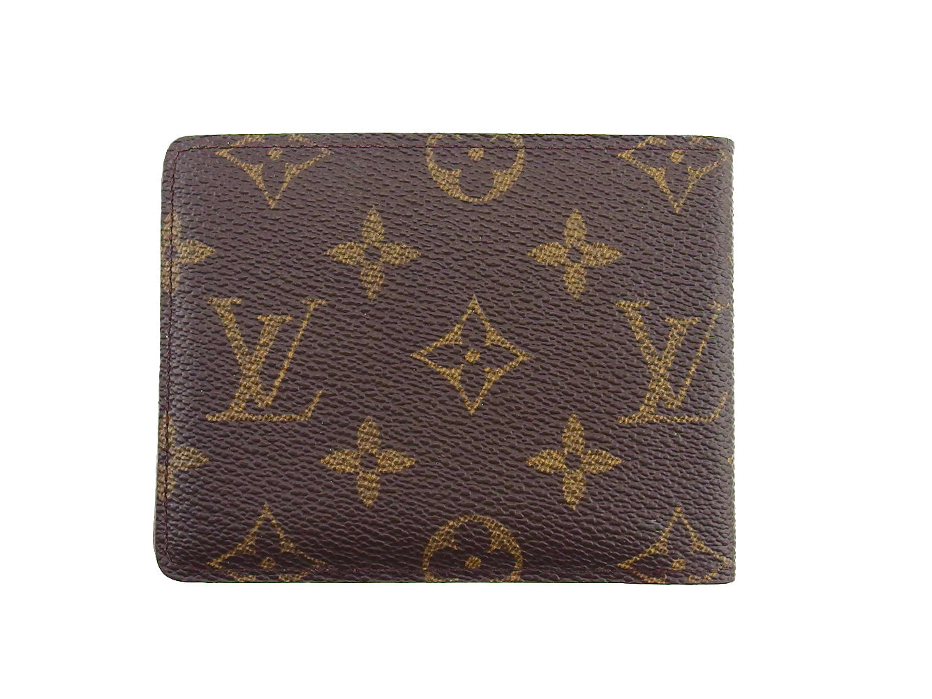 Louis Vuitton Bill Compartment M60930 Porte Billets9Cartes Brown Beige Handbag