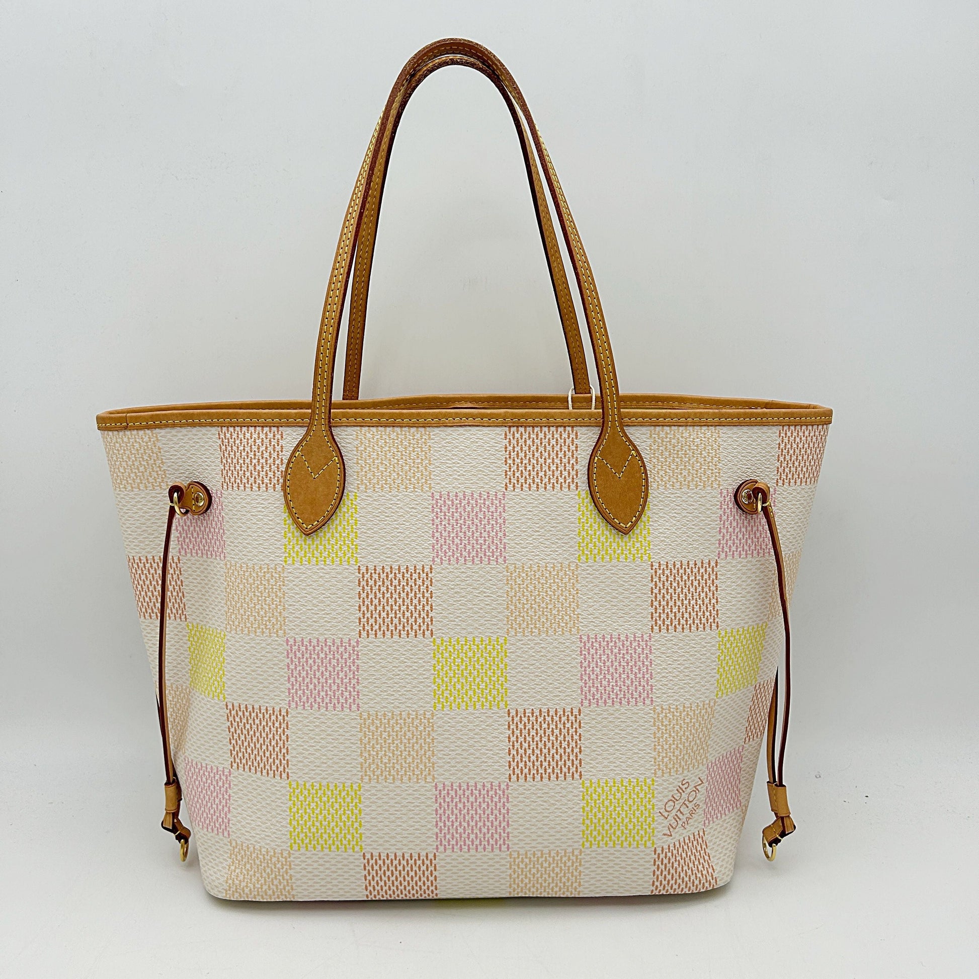 LOUIS VUITTON Damier Giant Neverfull MM Peach B0429BHBUB