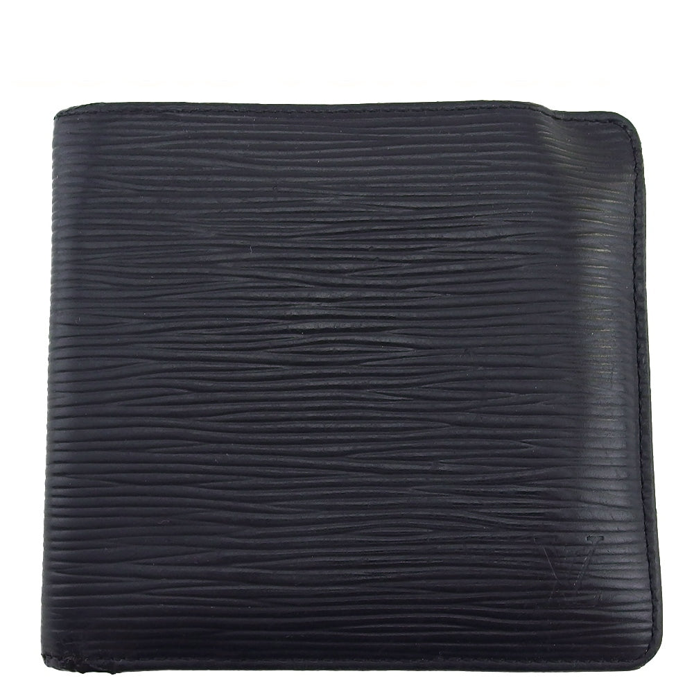 Louis Vuitton Bifold Porto Vie cult Credit Black Wallet Case