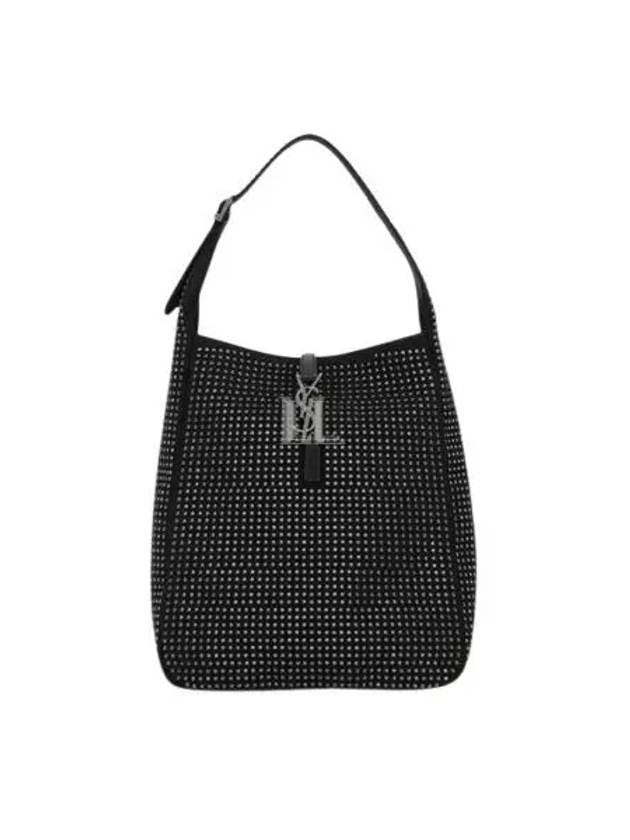 YSL Saint Laurent Saint Laurent Trending Embellished Shoulder Bag Black Medium