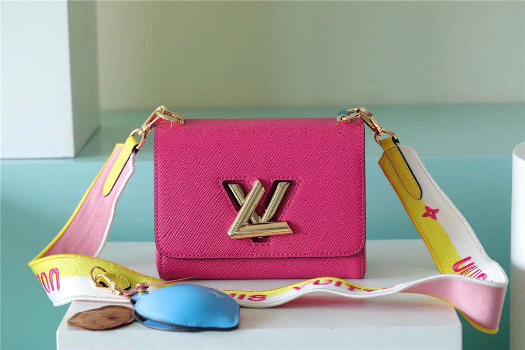 Top Quality Twist Mm Epi For Women Pink Crossbody Bag