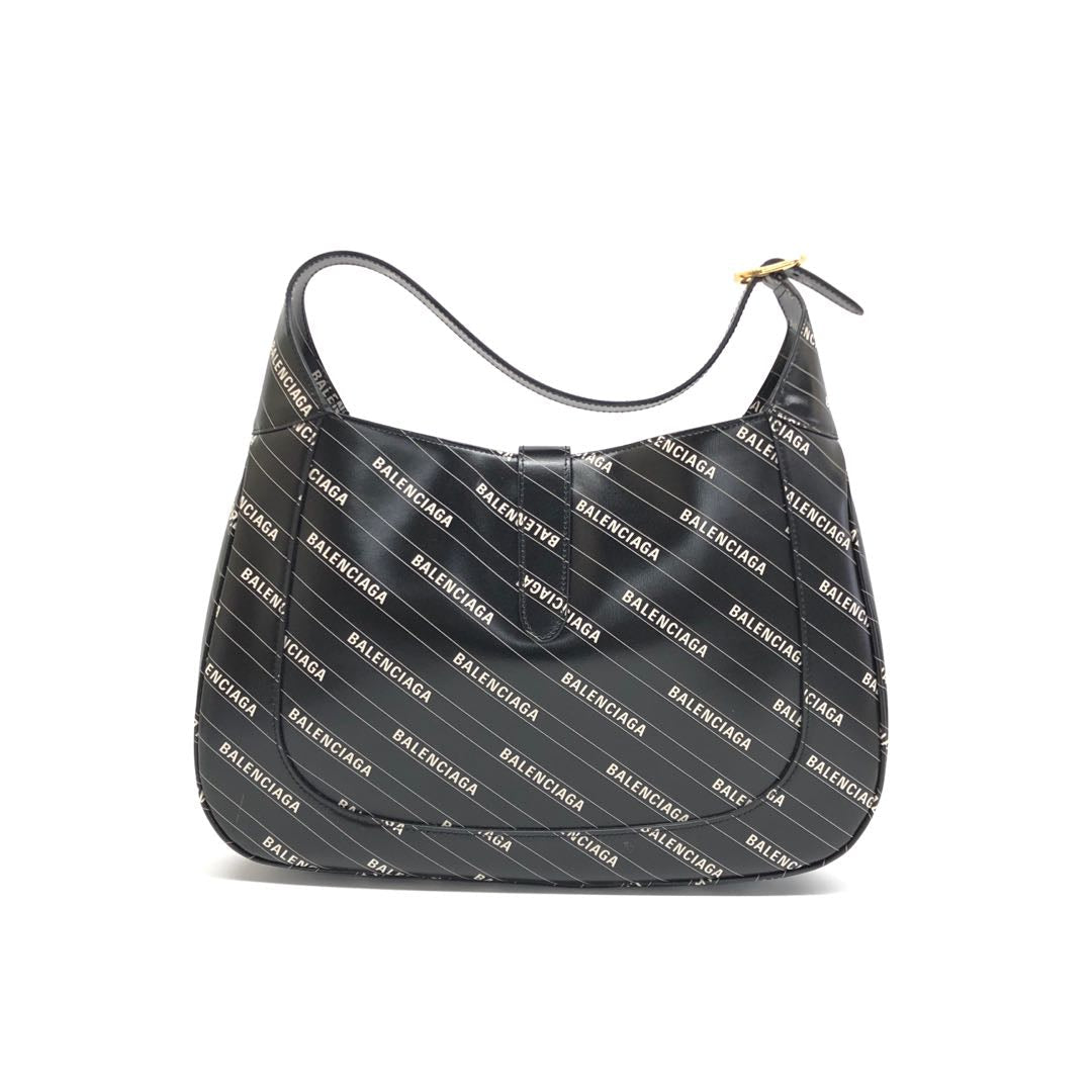 Gucci Balenciaga The Hacker Project Jackie Shoulder Bag Leather