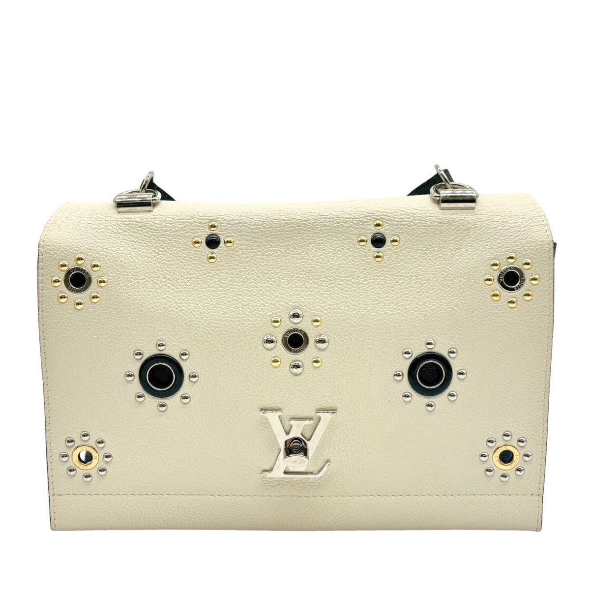 Louis Vuitton Lockme Bicor Black White Fashion Accessory