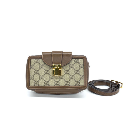 Gucci Supreme Pvc Shoulder Bag Crossbody Bag